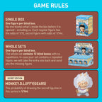 POP MART The Monsters × One Piece Series Figures Blind Box Figures, Random Design Action Figures Collectible Toys Home Decorations, Holiday Birthday Gifts for Girls and Boys, Single Box