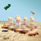 POP MART The Monsters Let's Checkmate Series-Vinyl Plush Hanging Card, Toys for Modern Home Decor, Collectible Toy Set for Desk Accessories, 1PC